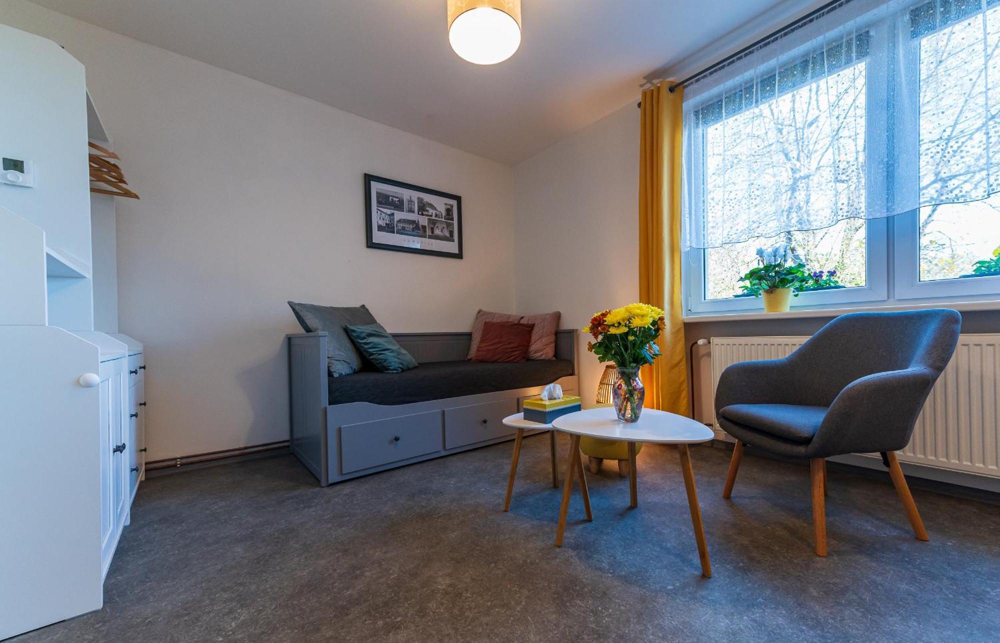 Ubytovani Na Samote - Apartman U Tesaru Komarice Buitenkant foto